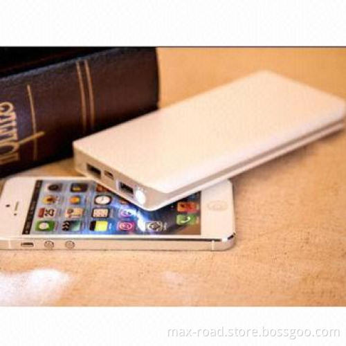 Power Bank for iPhone, Samsung, 13,800mAh Capacity, Dual USB Ports, LED Lighting